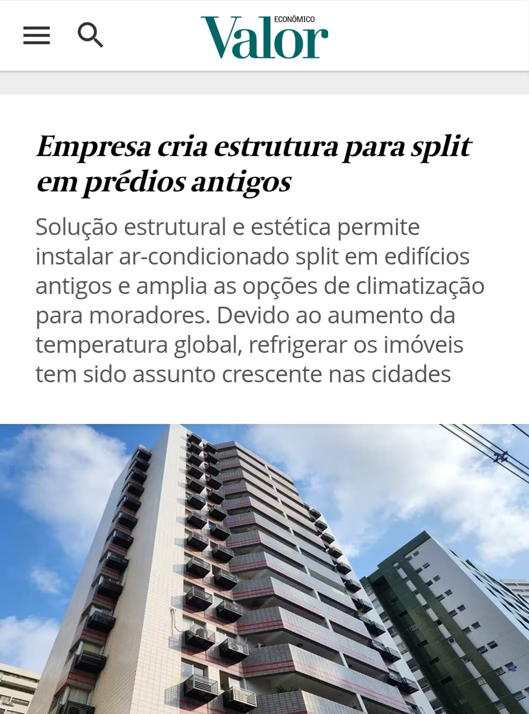 Caixa Smart - Matéria Valor Econômico